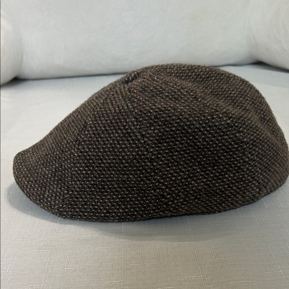 Boston Scally The NewsBoy Brown Tweed Cap - Picture 3 of 8